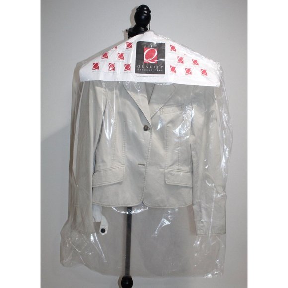 Dolce & Gabbana Womens Cotton Two Button Long Sleeve Blazer Jacket Tan Size 42 - Picture 2 of 12